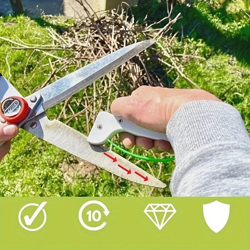 Kitchen Knives with This Portable Knife Sharpener-Perfect for Outdoor Use