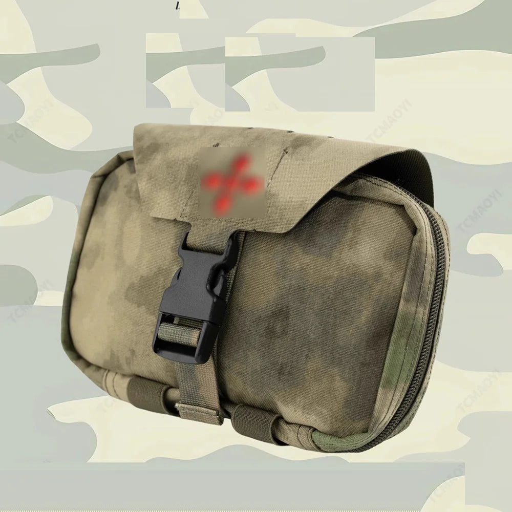 Outdoor Multi-Functional Quick-Release First Aid Kit Pouch ATFG Survival Emergency Fanny Pack Second Generation Medical Bag