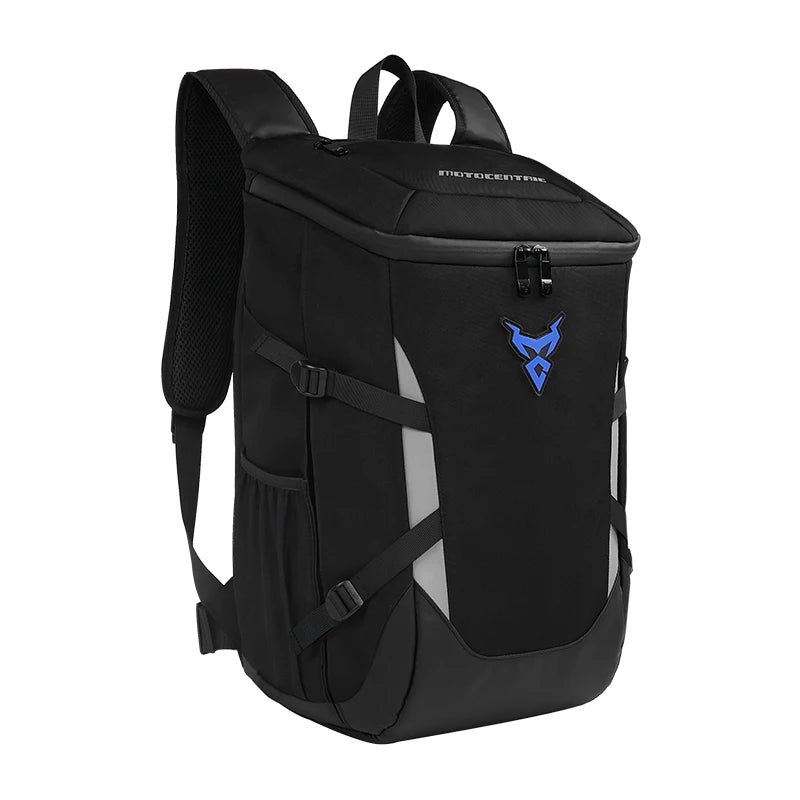 Riding Backpack Motorcycle Helmet Bag Large Capacity Rider Outdoor Backpack Cycling Bicycle Waterproof Reflective Travel Bag