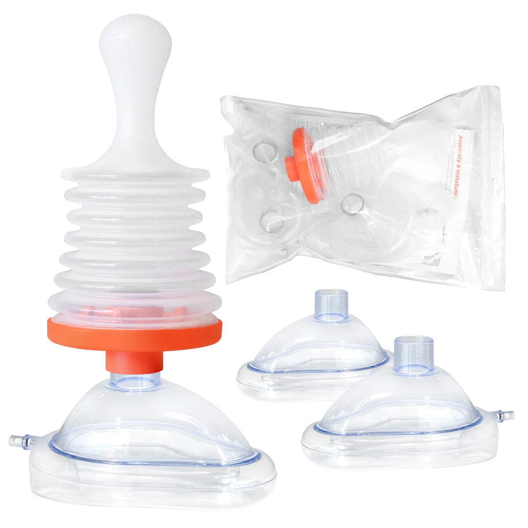 Anti Choking Device First Aid for Kids & Adults Home Asphyxia Rescue Device Anti Suffocation Airway Assist Emergency Kit