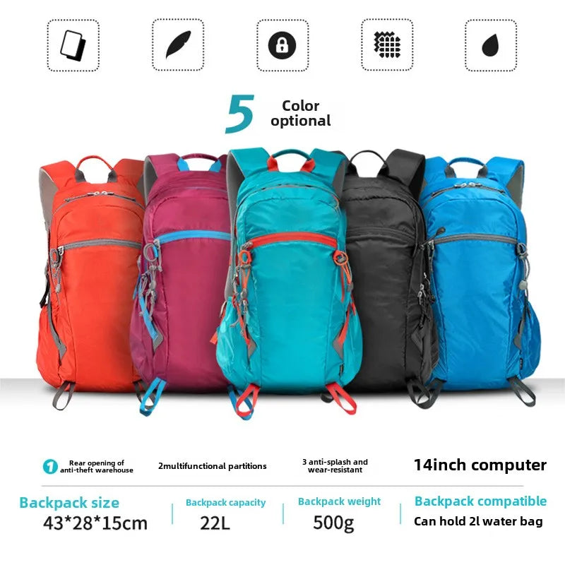 Outdoor Trekking Backpack for Hiking, Daily Commute & Travel  Daypack