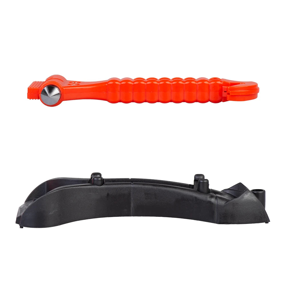 1/2PCS Survival Safety Hammer Camping Driving Car Seat Belt Cutter 2-in-1 Emergency Break Window Glass Punch Life Rescue Tools