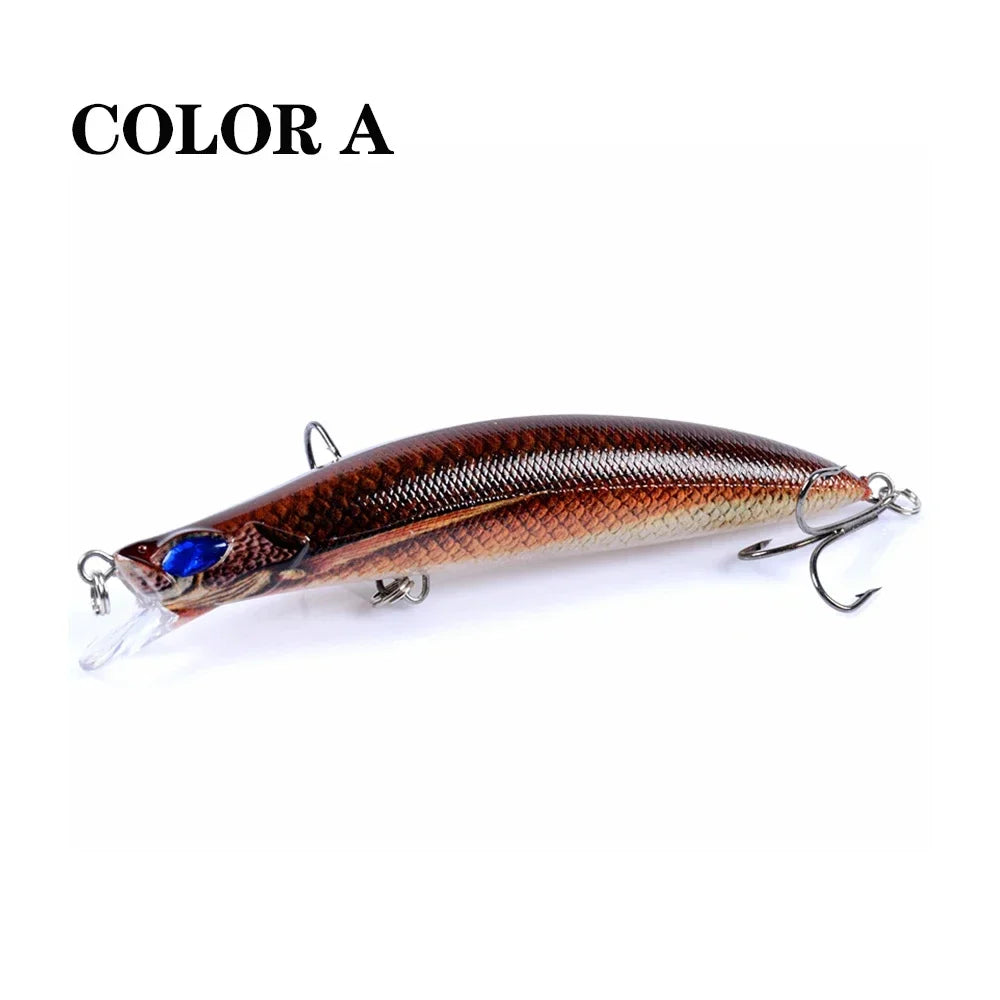 3 Hook Crankbaits, Floating Wobblers, Pike Baits, Shads TackleFloating Minnow Hard Straighten One's Mouth Grass Carp