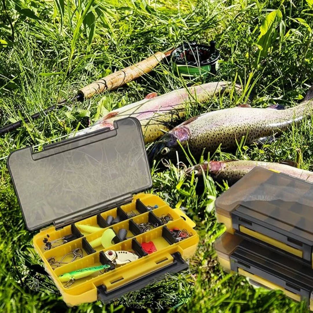 Fishing Box Accessories Storage Box Road Auxiliary Bait Box Tools Storage Box Fish Hook Accessories Storage Box Fishing Supplies