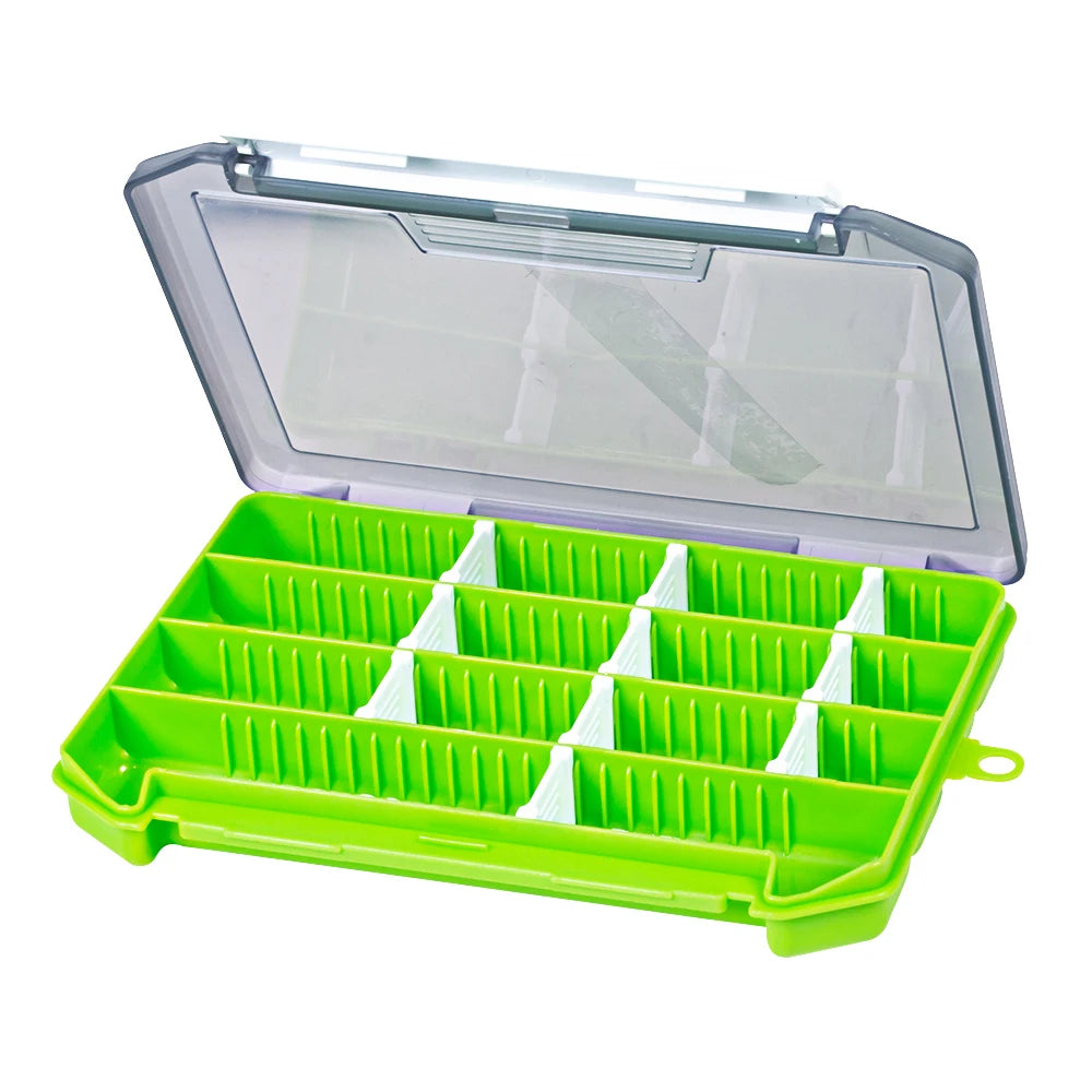 Fishing Box Portable Accessories Box Fisherman Tackle Box Plastic Bait Boxes Hook Organizer Storage Tool For Carp Fishing Goods