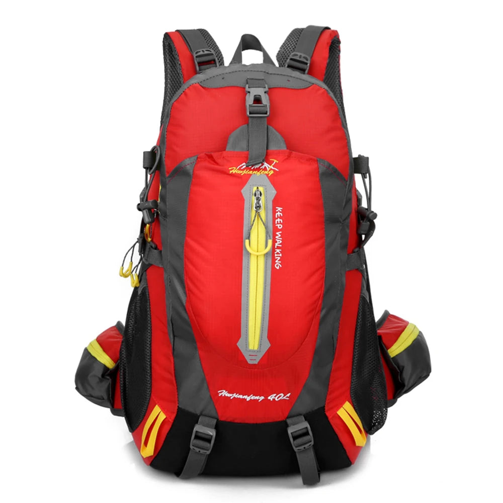 40L Water Resistant Travel Backpack Camping Hiking Laptop Daypack Trekking Climbing Back Bags For Men Women Hiking Supplies