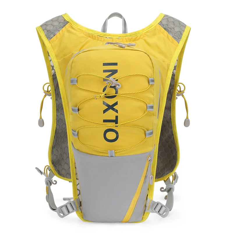 INOXTO 5L Lightweight Running Backpack Hydration Vest Running Bag Suitable for Bicycle Marathon Hiking Ultra-light and Portable