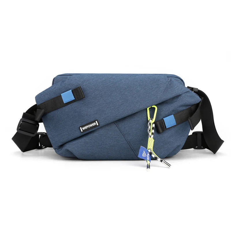 High Quality Nylon Panelled Waist Packs 2024 New Brand Unisex Chest Pack Casual Outdoor Travel Crossbody Bag Men Wasit Belt Bags