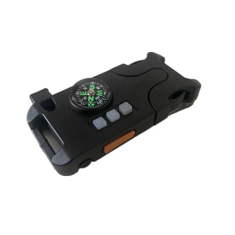7 in 1 Laser Flashlight bracelet Buckle Wholesales Survival Paracord Bracelet Buckle Hand-woven Infrared Equipment Survive Tool