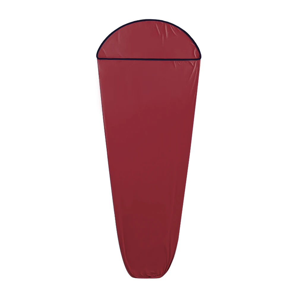 Outdoor Travel High Elasticity Sleeping Bag Liner Travel Sleeping Bag Liner Camping Sleep Sack For Planes Trains Portable Carry