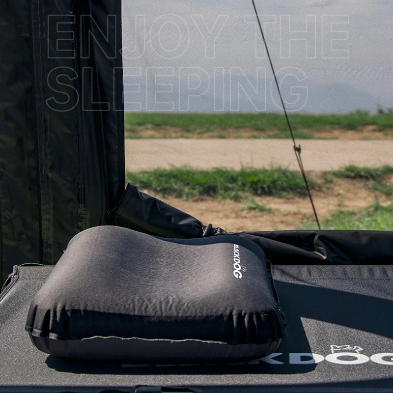 Naturehike-Blackdog Self-Inflating Pillow Sleeping Bag Pillow For Outdoor Camping Air U-shaped Pillow Portable Travel Pillow