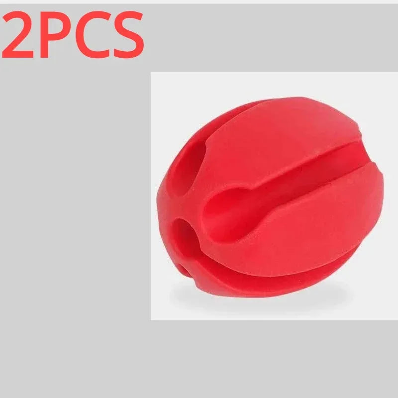 Fishing Accessories Lure Rod Holder Rod Ball Rod Puller Storage Ball Fishing Silicone Rod Ball