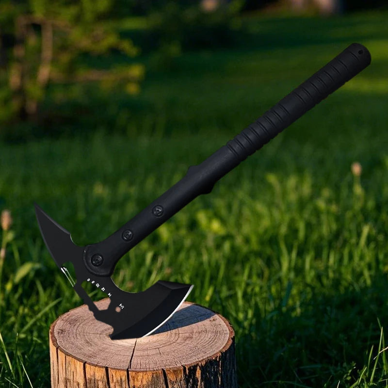Multi-function Survival - Camping Axe  - Multitool Axe with , Off-Roading, Outdoor Adventures, Emergency Breaching Multi Tool Ki
