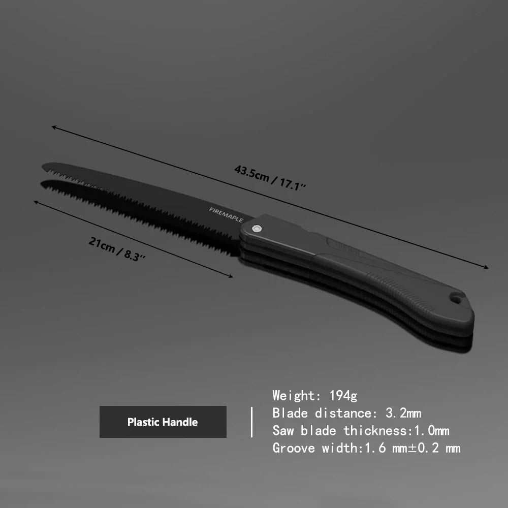 Fire-Maple Hand Saw Woodworking Folding SK-4 Hacksaw Sharp Camping Saw Portable Hand Tools Multifunctional Outdoor Logging Saw