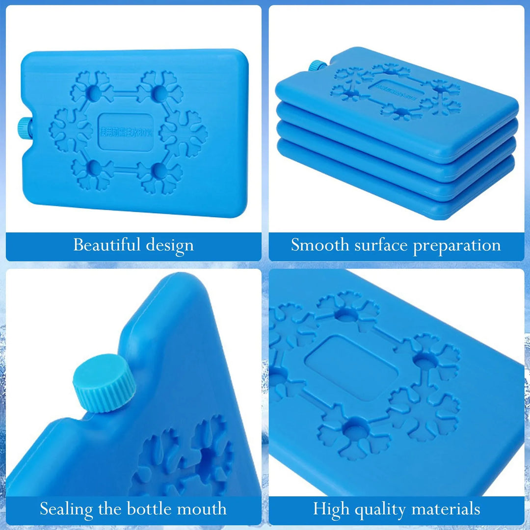 Freezer Ice Cooling Packs Reusable Cooler Pack Bag Long Lasting Cooling For Lunch Bags Fresh Food Fresh Food Storage Water Box