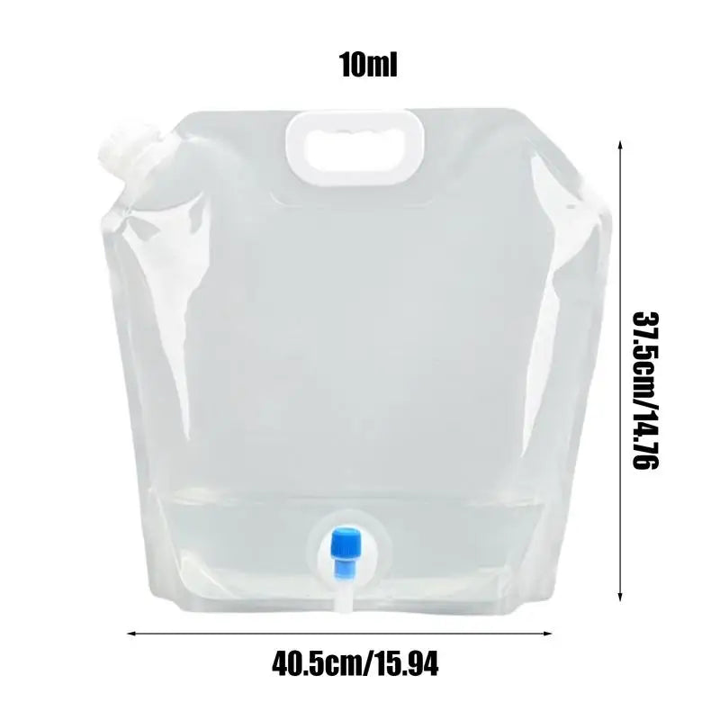 Outdoor Portable Water Bag Water Jug Container Bag Foldable Hydration Jug Large capacity water storage bag for Sports Camping