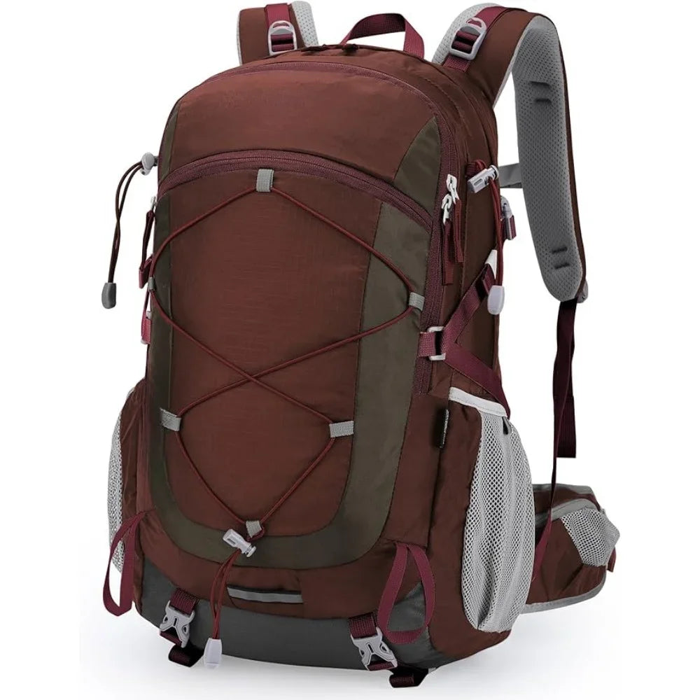 Hiking Backpack,  40L Hiking Backpack Travel Daypack with Rain Cover for Outdoor Backpacking,  Camping Outdoor Backpacking