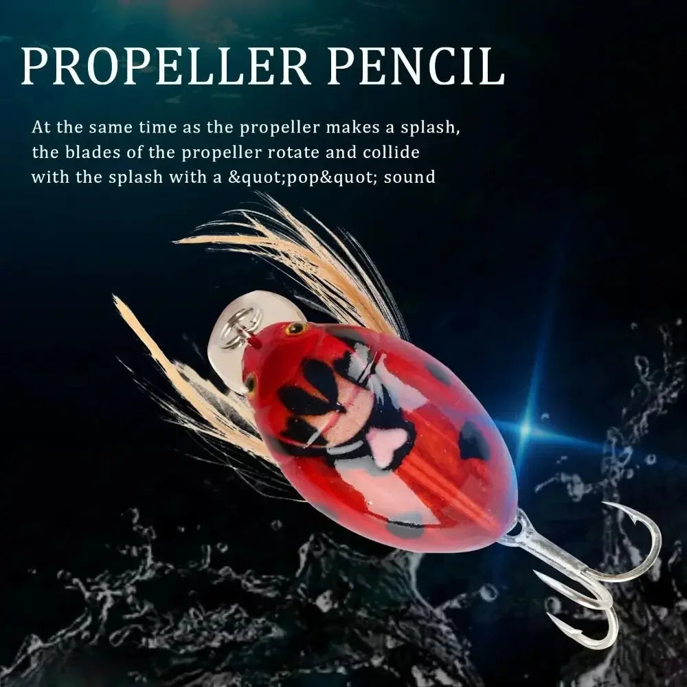 1Pcs 4cm/3.8g Cicada Bait Fishing Lure Crank Floating Wobblers Fishing Tackle Insect Bug Lure Hard Bait Sea Beetle Bass Carp