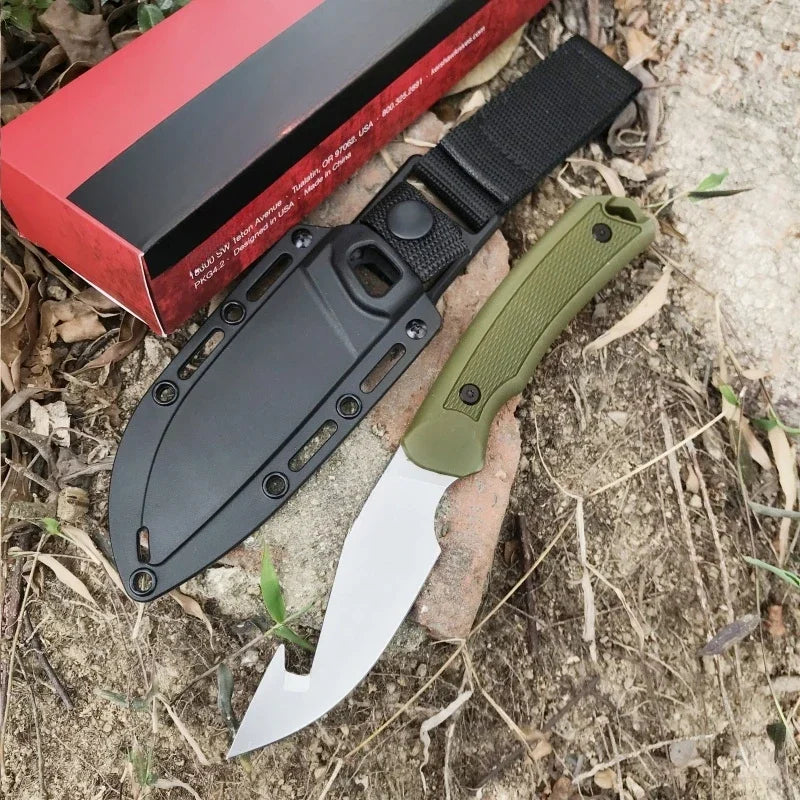 KS 1883 D2 Blade Nylon Fibre Handle Outdoor Camping Survival Durablle Self-defense Tactical Multitools Hand Knives Gitfs for Men