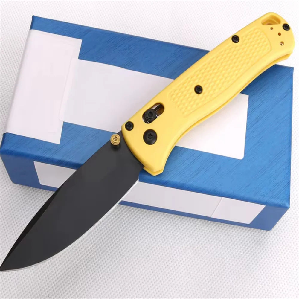 BM 535 Pocket Folding Knife 440C Blade Nylon Fiber Handle EDC Outdoor Camping Hunting Multitool Utility Hiking Survival Knives
