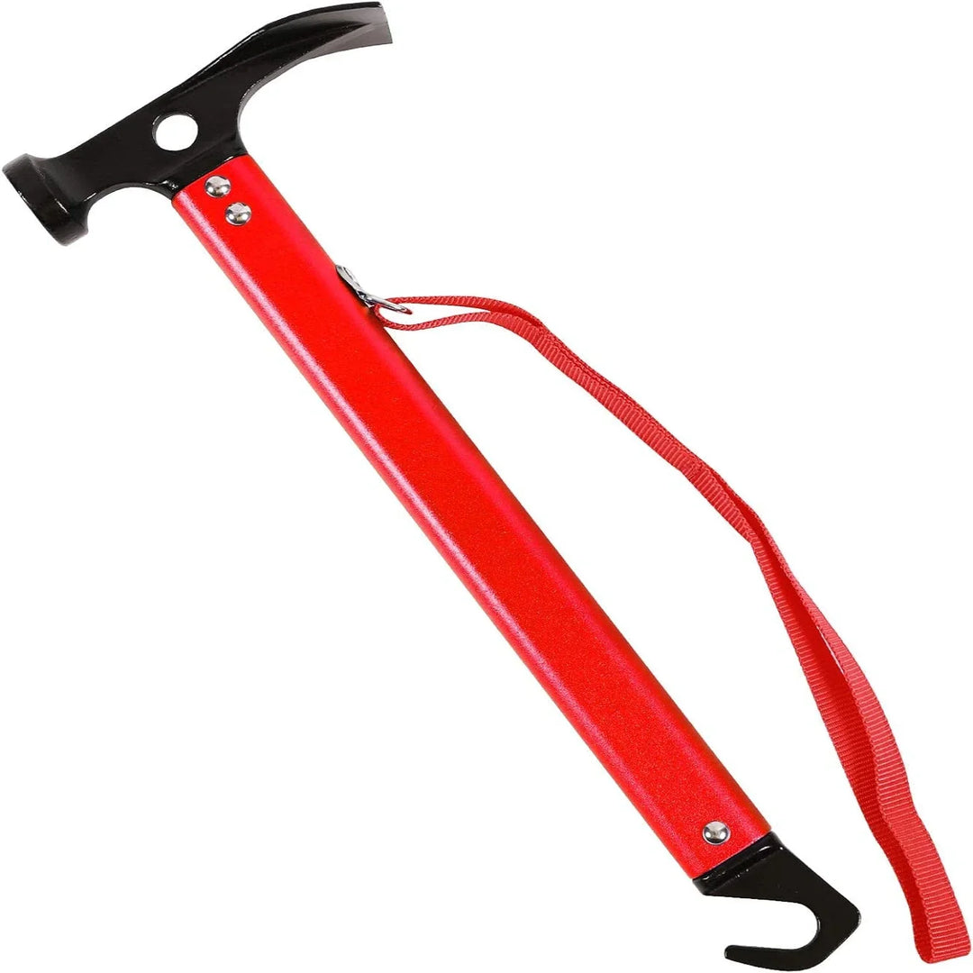 Professional Ultralight Camping Hammer - Survival Tool for Hiking, Mountaineering with Shockproof Grip, Portable Outdoor Gear