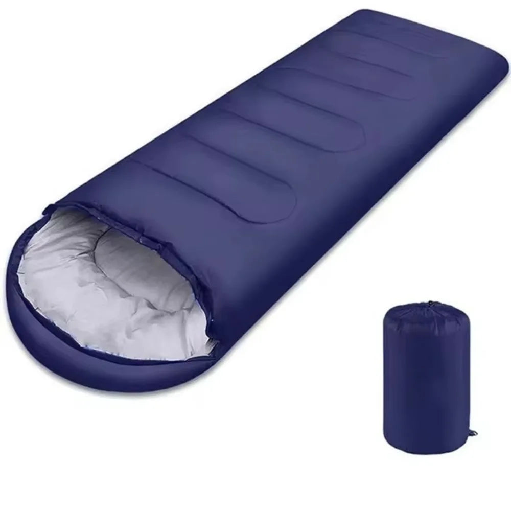 Camping Sleeping Bag Lightweight 4 Season Warm Envelope Backpacking Outdoor Mummy Cotton Winter Sleeping Bag
