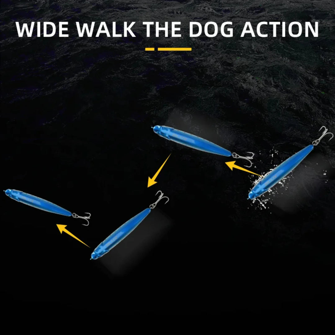 RIPPLE 87 Topwater Pencil WTD 87mm 9g Surface Fishing Lure Walk The Dog Artificial Saltwater Hard Bait Bass Plastic Walker