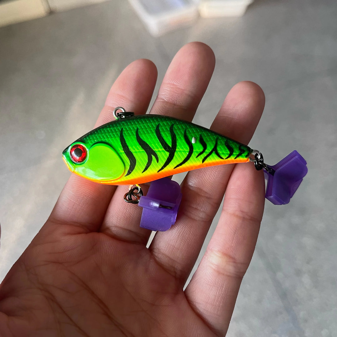 Sinking VIB Vibration fishing lure for  loud 60mm 50mm Artificial CF  Fresh Water Hard Bait For Bass Pike Catfish