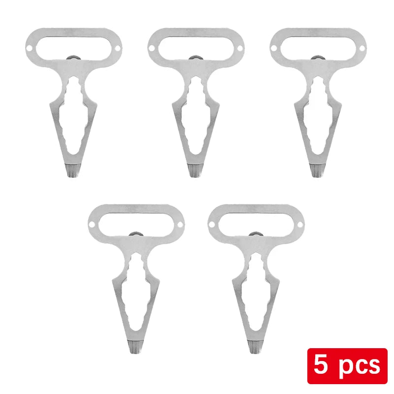 Outdoor EDC Survival Tool, Multifunctional Self-defense Spike,Wrench,Bottle Opener,Keychains for Outdoor,Camping,Hiking,Street