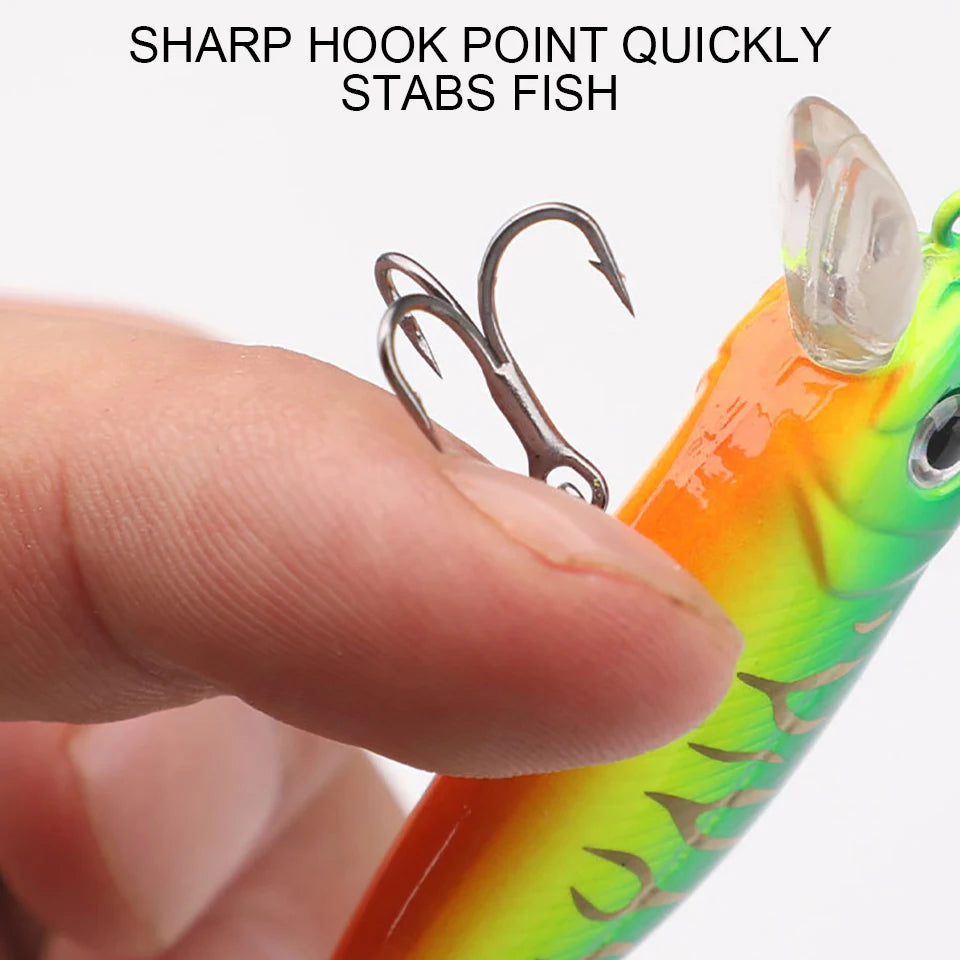 1PCS 5.5CM/4.5G Floating Minnow Fishing Lure Artificial 3D Fisheye Plastic Jig Hard Bait Swimbait Perch Trout Wobblers Crankbait