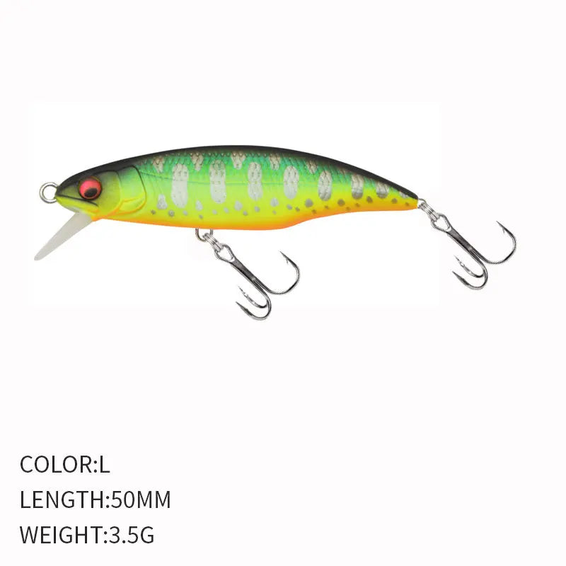 Fishing 50mm 3.5g Swimbaits Bass Big Fish Crankbaits Fishing Lure Floating Wobblers for Pike Minnow Lure Fishing Tackle