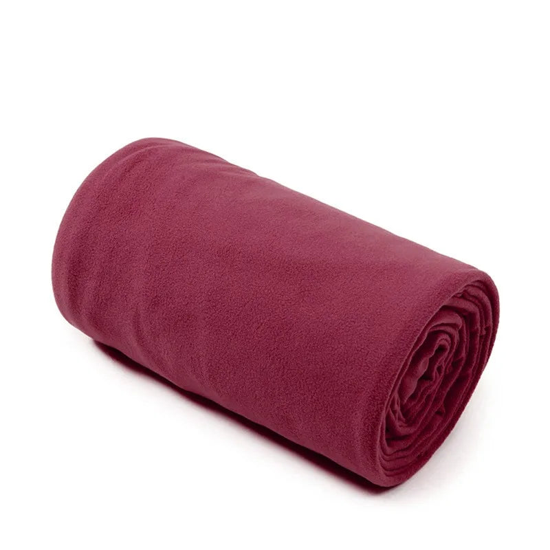 Fleece Sleeping Bag Outdoor Sleeping Inner Liner Equipped Ultra Lightweight Camping Hiking Climbing Essential Warm Dirt Proof