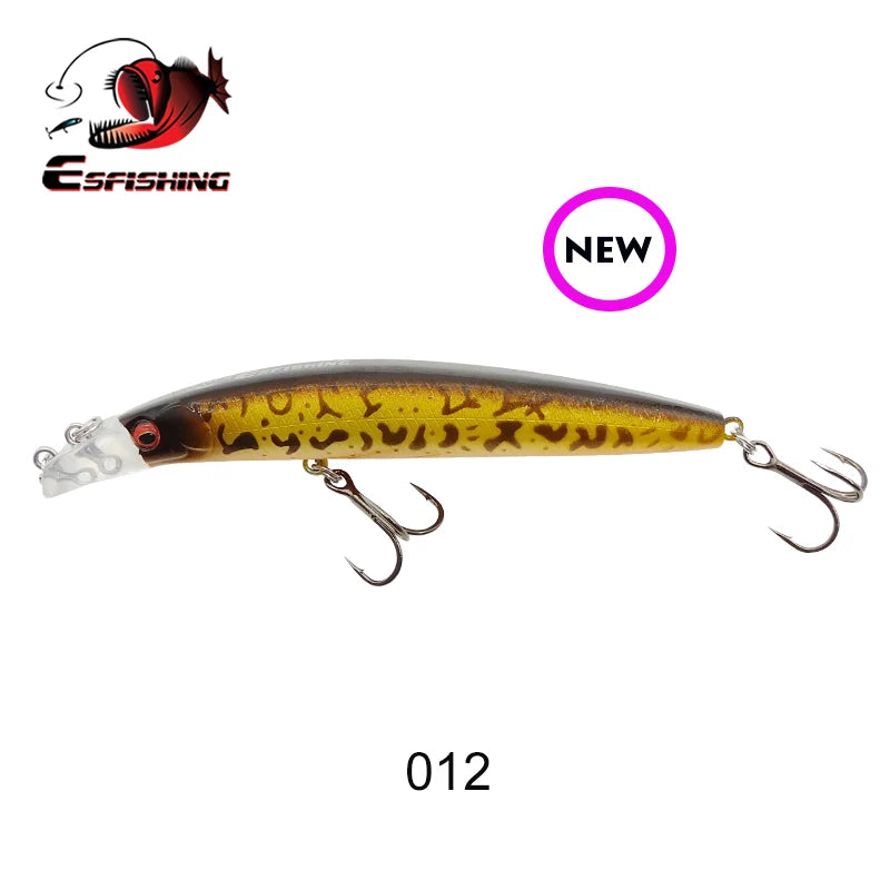 KESFISHING Floating Hard Lure 10cm 9.5g Dive 0.1-0.5m Quality Professional Minnow Choose Different Depth Top Water Fish