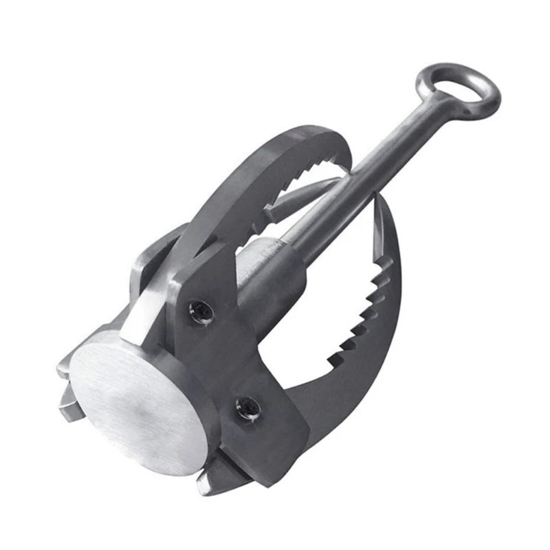 Climbing Grappling Hook, Climbing Steel Outdoor Rock Climbing Hook Flying Claw Grappling Hook Survival Hook