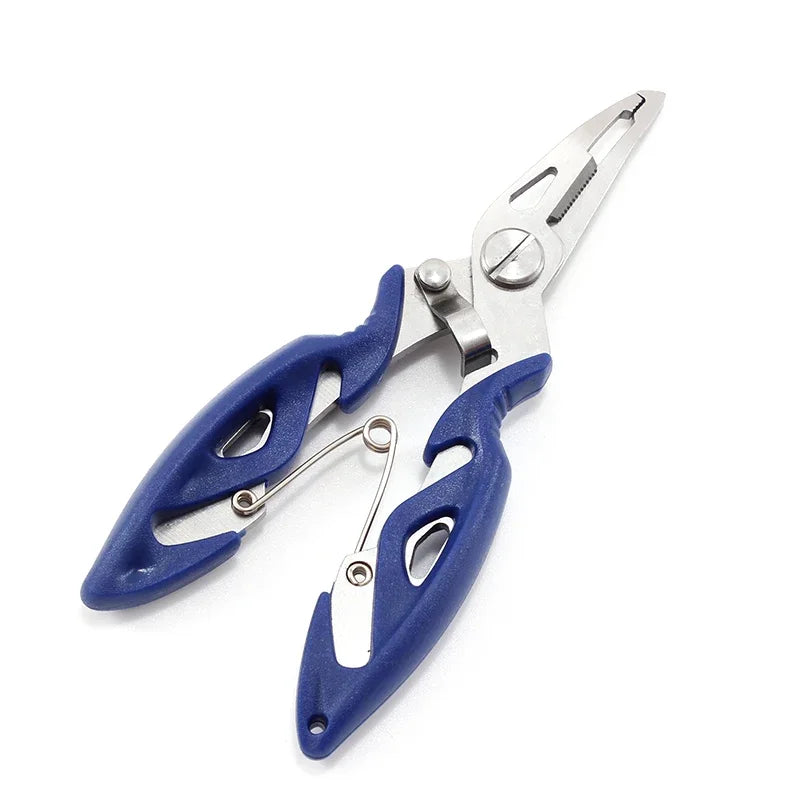Multifunction Fishing Tools Accessories for Goods Winter Tackle Pliers Vise Knitting Flies Scissors 2021 Braid Set Fish Tongs