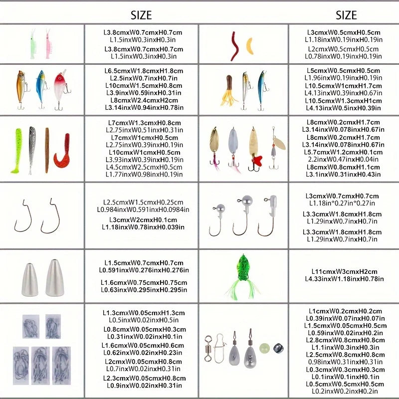Spoil Your Catch: Fishing Lures, Tackle Box, Attractants for Bass, Trout, Salmon - Including Spoon Lures, Soft Plastic Worms, Cr