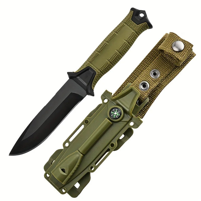 GB1500 12C27 Blade FRN Handle Outdoor Knife Portable EDC Camping Pocket Knife, High Hardness Hiking Knife,survival Knife