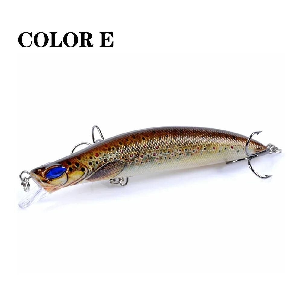 3 Hook Crankbaits, Floating Wobblers, Pike Baits, Shads TackleFloating Minnow Hard Straighten One's Mouth Grass Carp