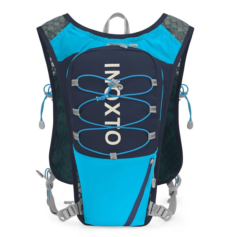 INOXTO 5L Lightweight Running Backpack Hydration Vest Running Bag Suitable for Bicycle Marathon Hiking Ultra-light and Portable