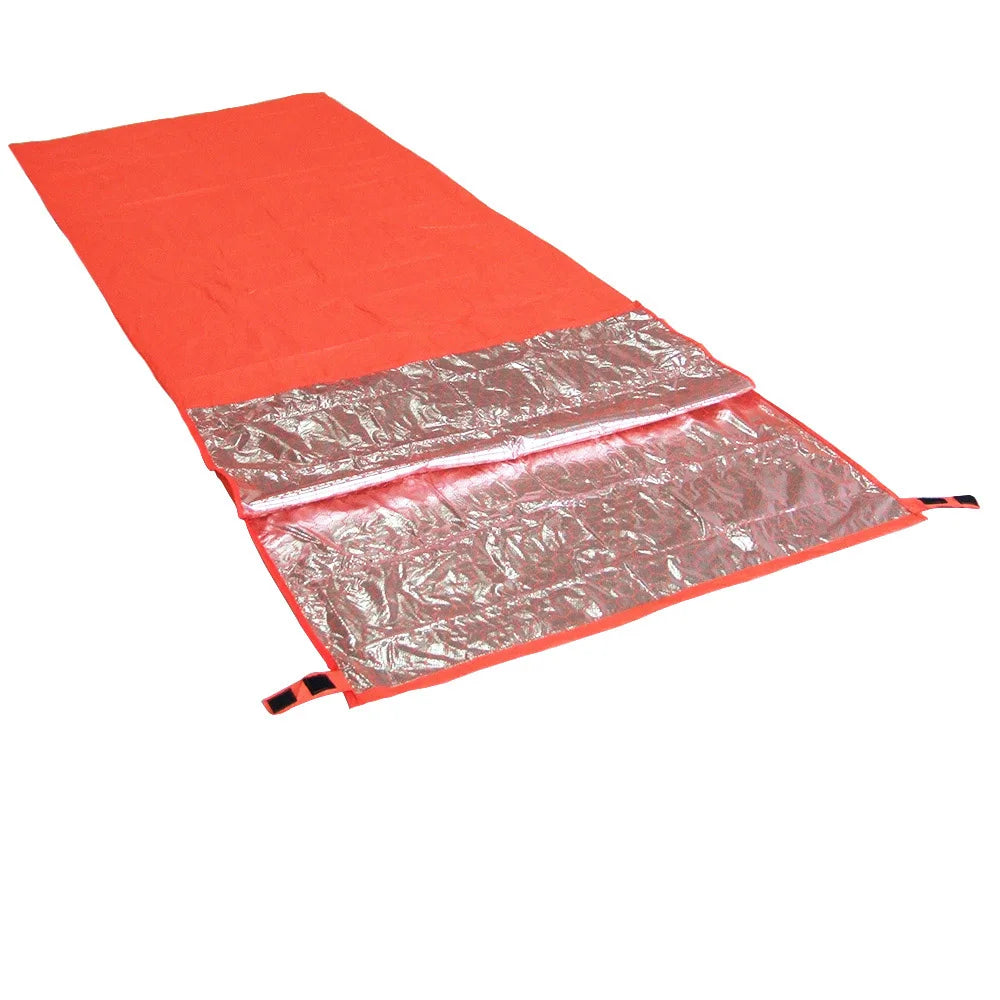Lixada 200 * 72cm Portable Single Sleeping Bag Outdoor Camping Travel Hiking Nylon Sleeping Bag Camping and Traveling Supplies