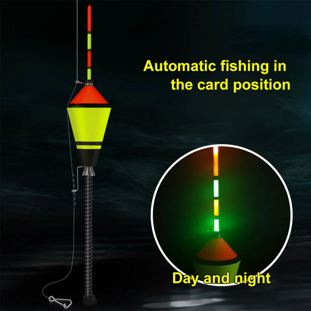 Portable Luminous Automatic Fishing Float Hooks Fishing Accessories Fast Fishing Bobber Set Fishing Float Device
