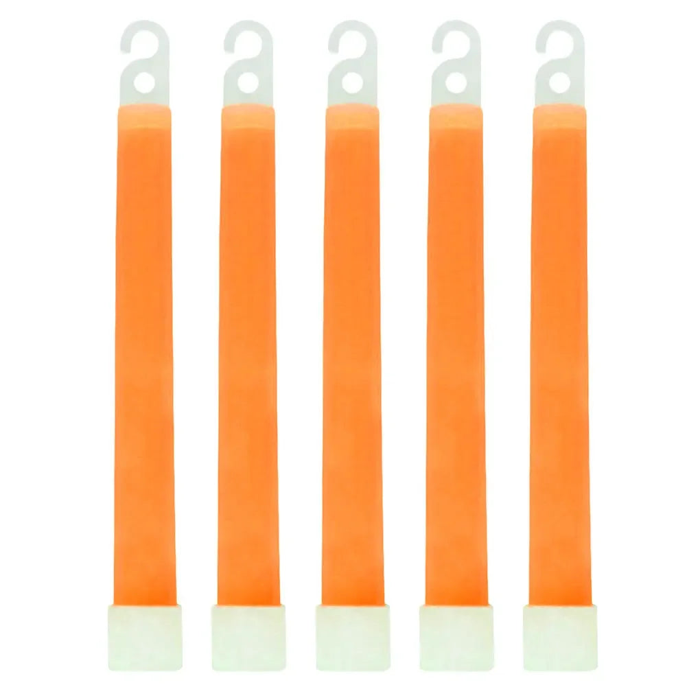 10-1PCS 6Inch Survival Kit Military Glow Light Military Survival Kit Glowing Stick For Camping And Emergency Survival Earthquak