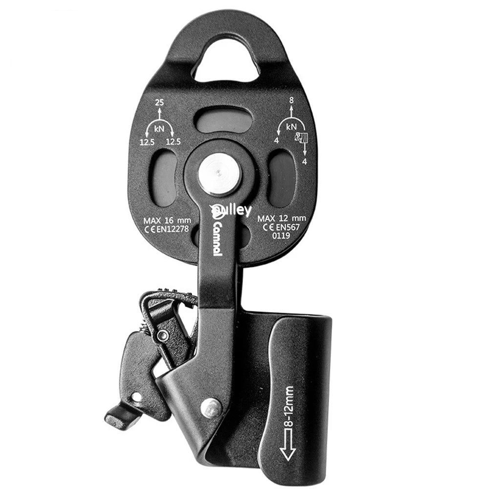 climbing lifting pulley Lift Weight Pulley Device Rescue Survive Gear Rock Climb High Altitude Heavy Transport Effortless