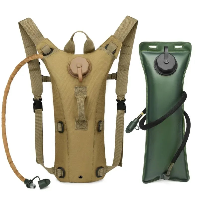 Outdoor Sports Cycling Hydration Pack with 3L EVA Food-Grade Water Bladder Tactical Design
