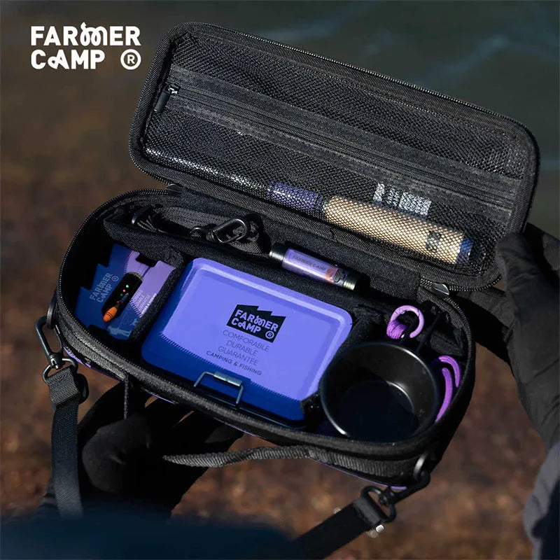 Wellhike Cited The River Fishing Bag Small Object Fishing Tackle Lua Accessories Fishing Rod Digital Storage Handbag Satchel