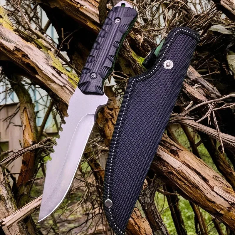 Outdoor Survival Knife Outdoor Survival Knife Camping Self-defense Tactics Survival Knife Portable Tactical Straight Knife