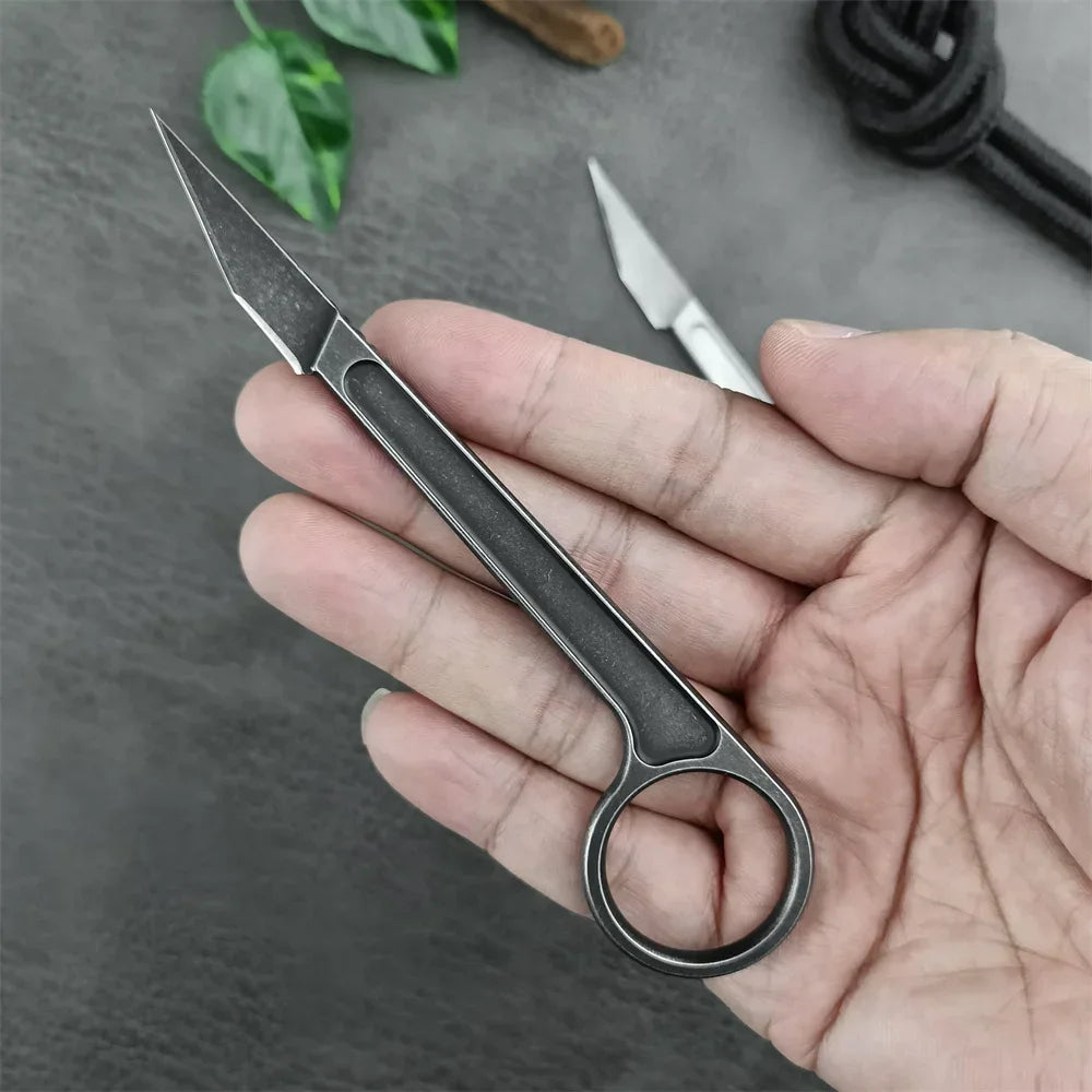 Mini Neck Knife Tactical Camping Outdoor Rescue Survival Fixed Blade Pokcet Knives EDC Tool With Kydex Sheath,Dropshipping