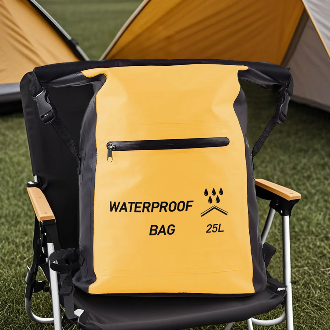 1PC large capacity waterproof backpack, colorful multifunctional backpack, suitable for hiking, camping, and fishing