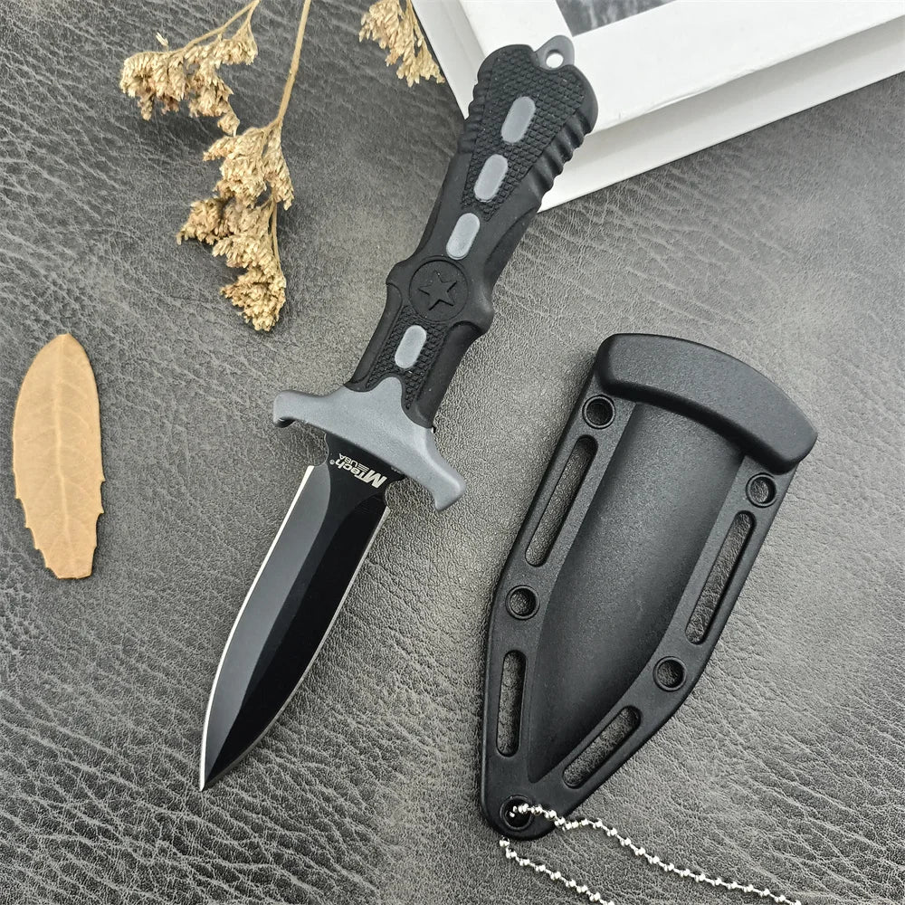 Mini Neck Knife 440C Fixed Blade ABS Handles Camping EDC Survival Self Defense Hunting Knives Portable Tools