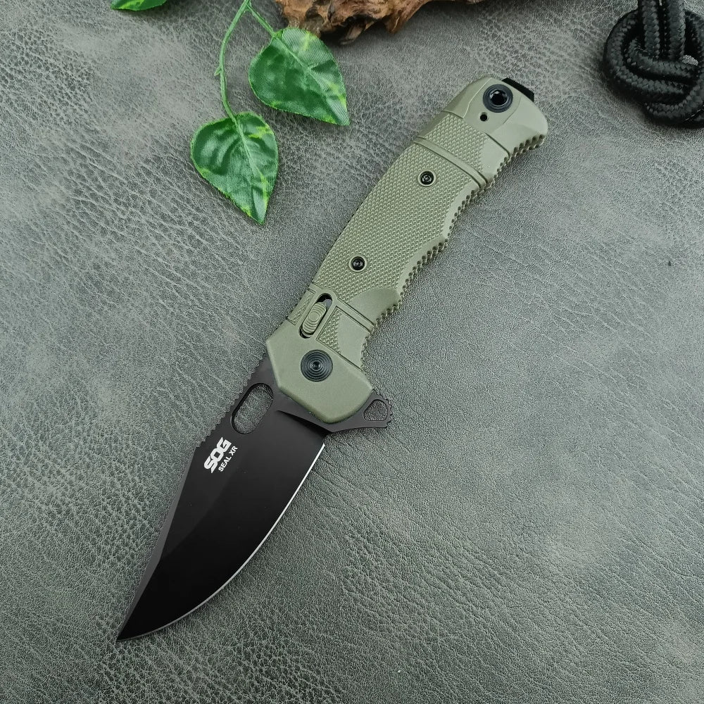 SEAL XR Folding knife Outdoor versatile EDC tool Folding knife Camping Hiking Tactical knife Hunting knife Self-defense knife